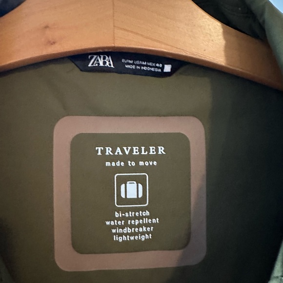 ZARA Parka Acolchada Water repellent Traveler  Size: US Men’s M, barely worn! - Picture 8 of 9